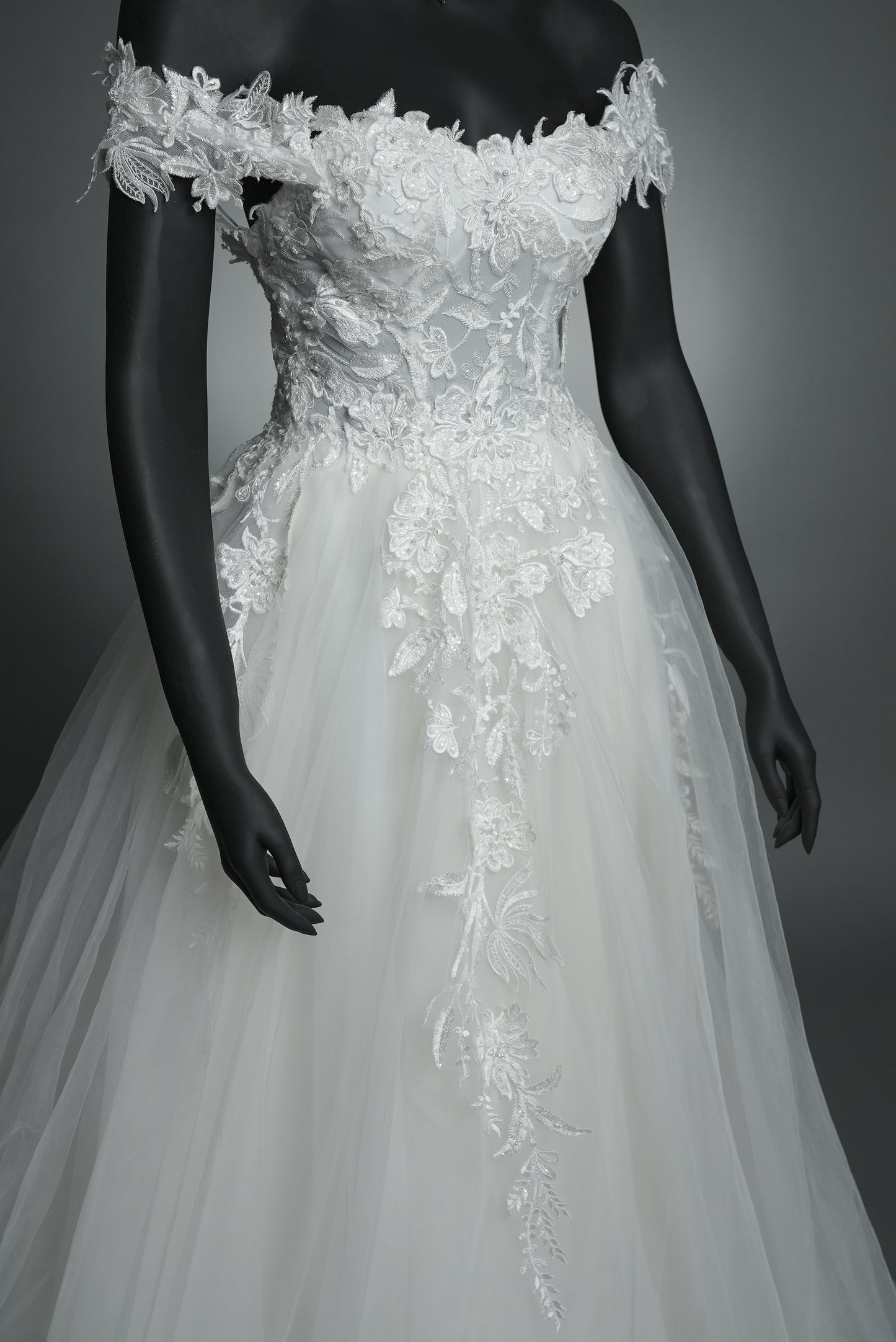 Elegant Christian Bridal Dress