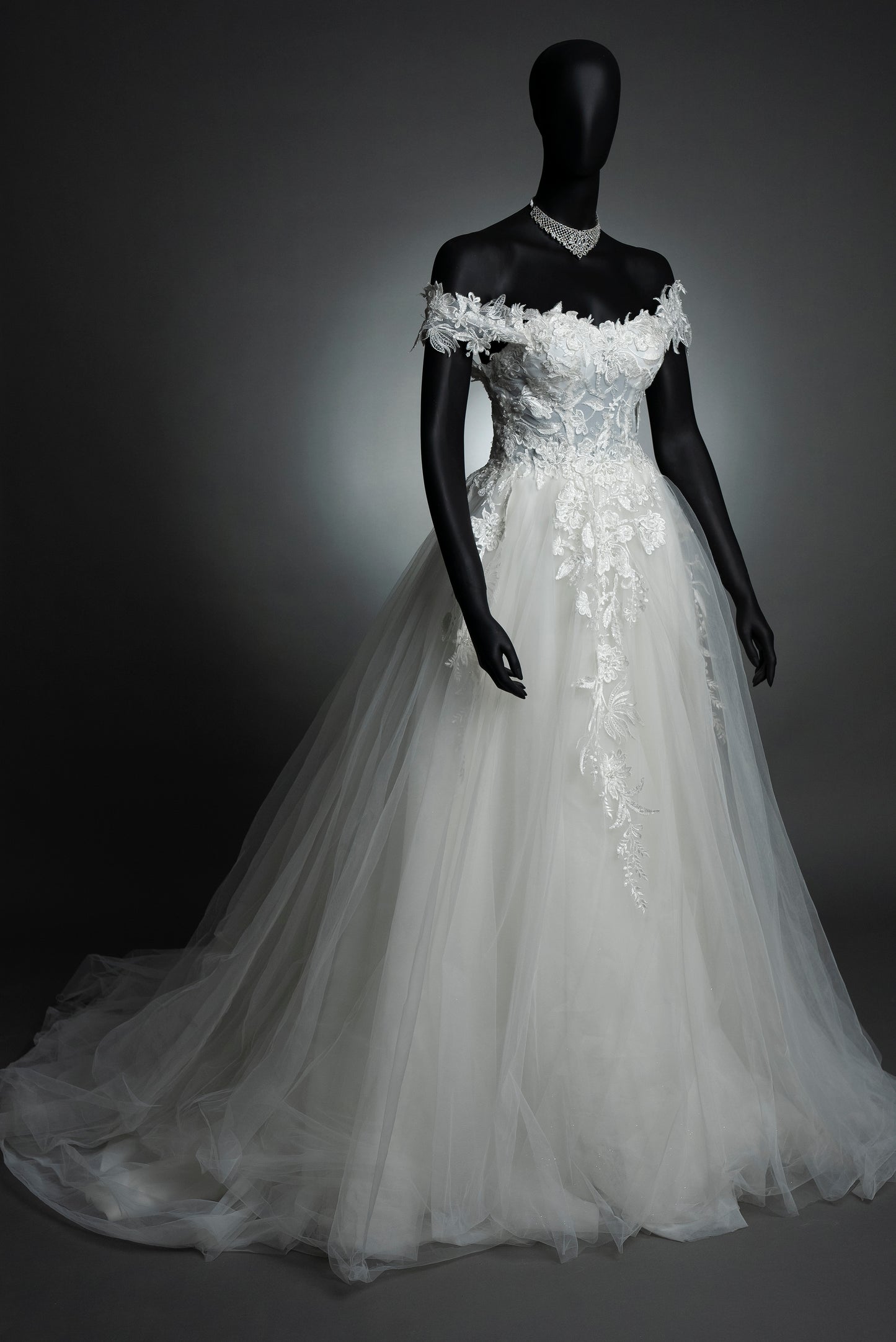 Elegant Christian Bridal Dress