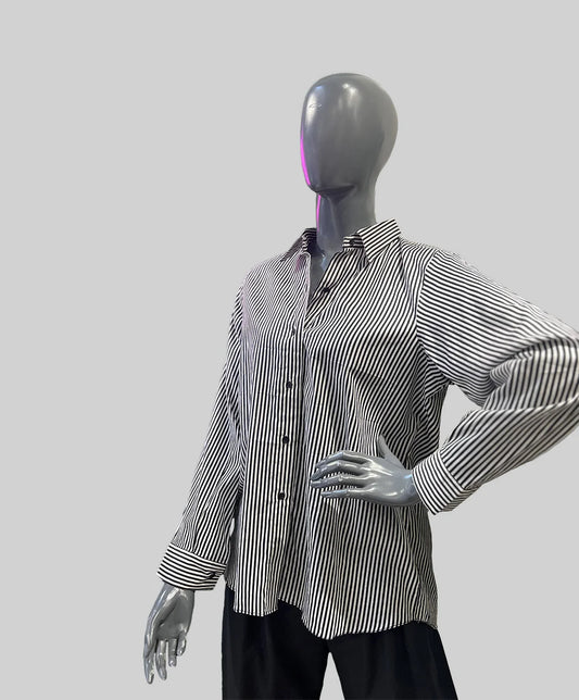 Button Down Stripe Shirt
