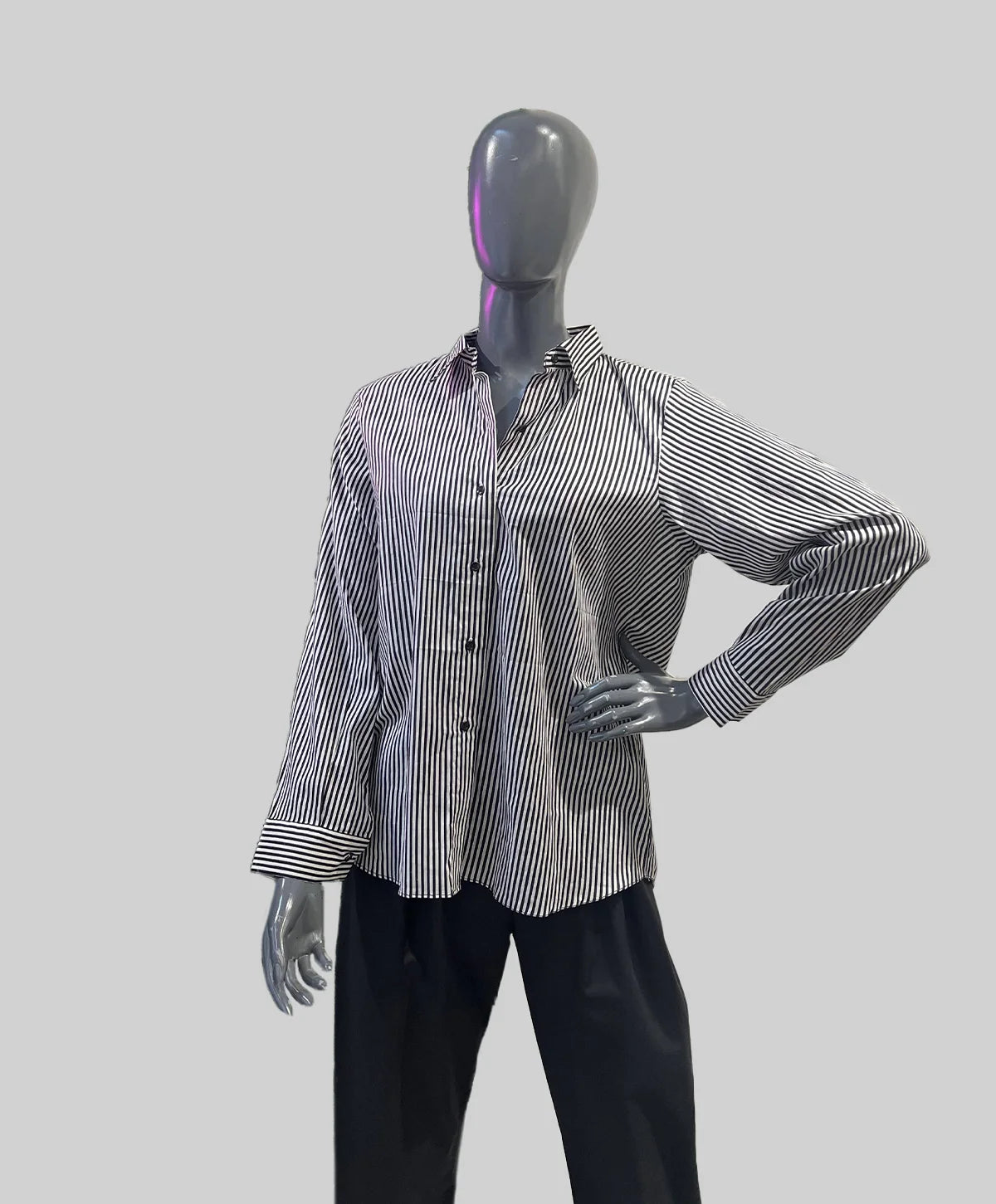 Button Down Stripe Shirt