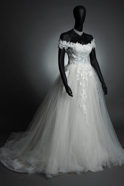 Elegant Christian Bridal Dress