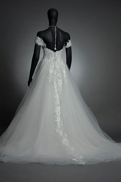 Elegant Christian Bridal Dress