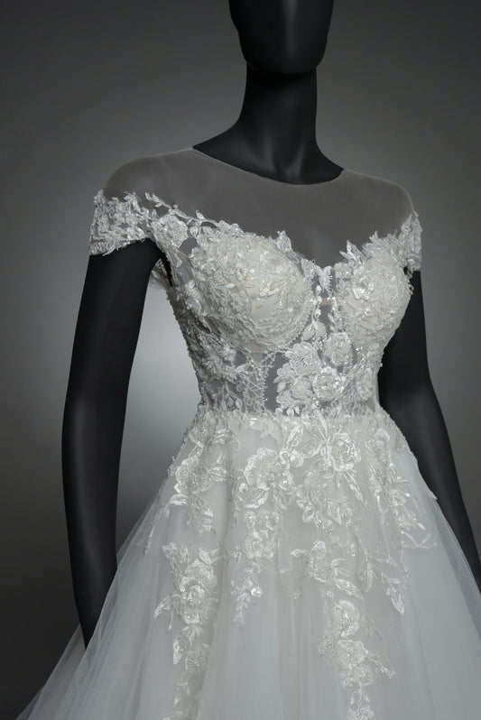 Elegant Christian Bridal Dress 2