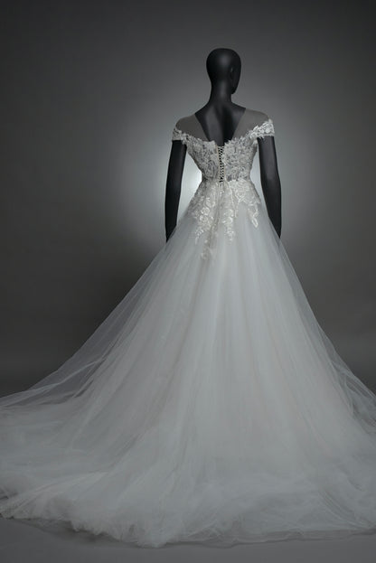 Elegant Christian Bridal Dress 2