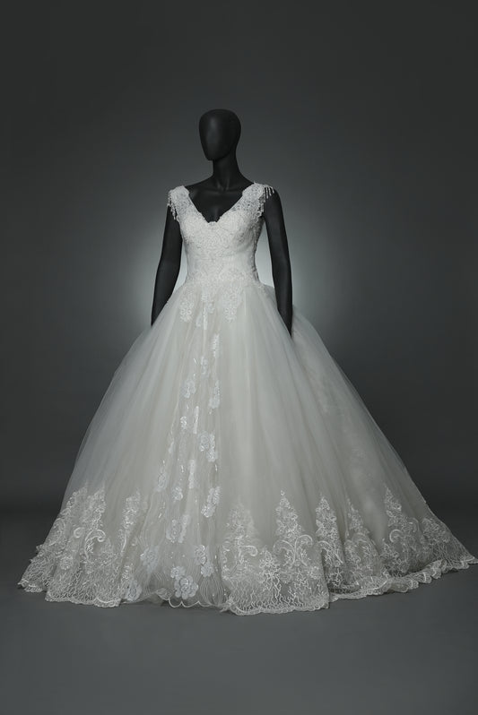 Elegant Christian Bridal Dress 5