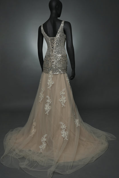 Elegant Christian Bridal Dress 7